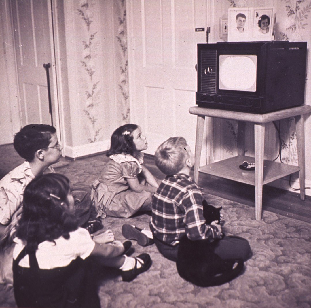 1980s television set